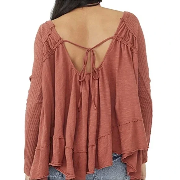 SOLD We The Free Long Sleeve Blouse - Picture 2 of 6